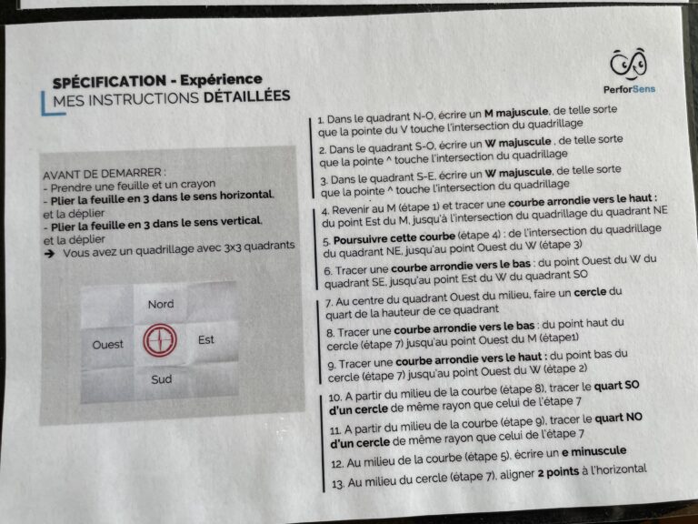 Photo des règles du workshop Dessine-moi un cochon